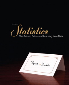 Couverture de l’ouvrage Statistics (3rd ed )