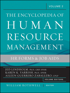 Couverture de l’ouvrage Encyclopedia of human resource management: human resources and employment forms (hardback)