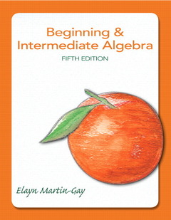Cover of the book Beginning & intermediate algebra (5th ed )