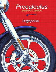 Cover of the book Precalculus (4th ed )