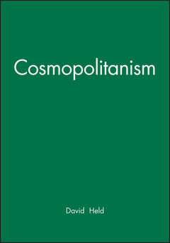 Couverture de l’ouvrage Cosmopolitanism