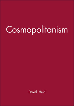 Couverture de l’ouvrage Cosmopolitanism