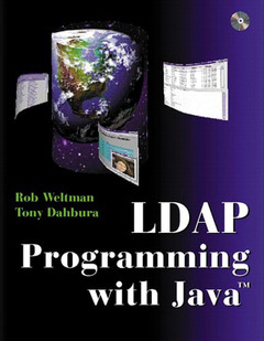 Couverture de l’ouvrage Ldap programming with java (paperback) (1st ed )