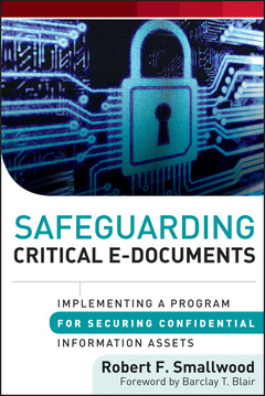 Couverture de l’ouvrage Safeguarding Critical E-Documents