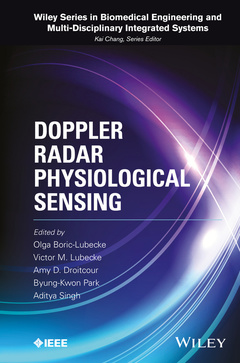 Couverture de l’ouvrage Doppler Radar Physiological Sensing