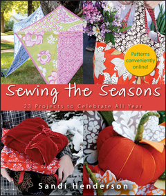 Couverture de l’ouvrage Sewing the seasons: 24 projects to celebrate the seasons (hardback)