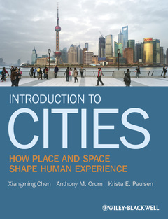 Couverture de l’ouvrage Introduction to cities: how place and space shape human experience (paperback)