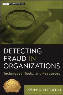 Couverture de l’ouvrage Detecting Fraud in Organizations