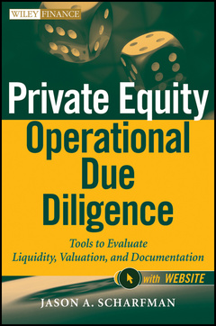 Cover of the book Private Equity Operational Due Diligence, + Website