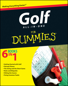 Couverture de l’ouvrage Golf All-in-One For Dummies