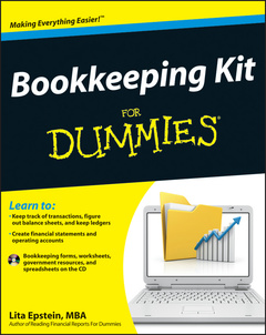 Couverture de l’ouvrage Bookkeeping Kit For Dummies