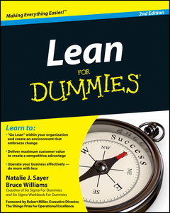 Couverture de l’ouvrage Lean For Dummies