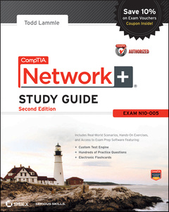 Cover of the book Comptia network+ study guide (exam: n10-005) (paperback)