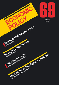 Couverture de l’ouvrage Economic policy 69 (series: economic policy) (paperback)