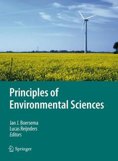 Couverture de l’ouvrage Principles of Environmental Sciences