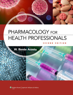 Couverture de l’ouvrage Pharmacology for Health Professionals