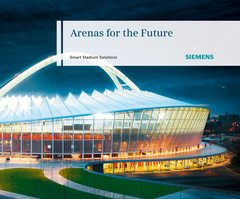 Couverture de l’ouvrage Arenas of the future: smart stadium solutions (hardback)