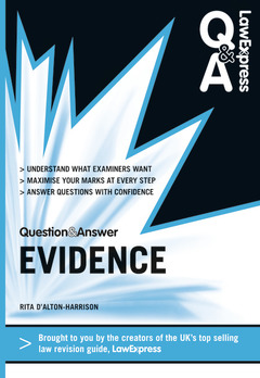 Cover of the book Law Express Question and Answer: Evidence Law