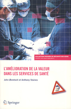 Cover of the book L'amélioration de la valeur dans les services de santé