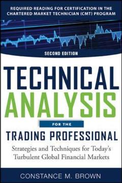 Couverture de l’ouvrage Technical analysis for the trading professional: Strategies and techniques for today's turbulent global financial markets