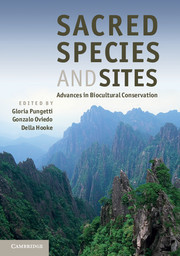 Cover of the book Sacred Species and Sites