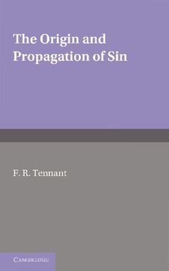 Couverture de l’ouvrage The Origin and Propagation of Sin
