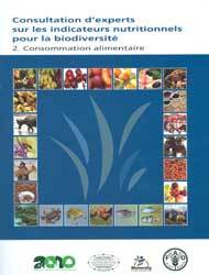 Couverture de l’ouvrage Consultation d'experts sur les indicateurs nutritionnels pour la biodiversité