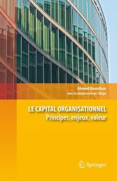 Cover of the book Le capital organisationnel