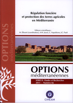 Couverture de l’ouvrage Régulation foncière et protection des terres agricoles en Méditerranée 