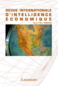 Couverture de l’ouvrage Revue internationale d'intelligence économique 