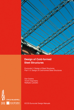 Couverture de l’ouvrage Design of Cold-formed Steel Structures