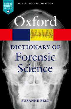 Cover of the book A Dictionary of Forensic Science