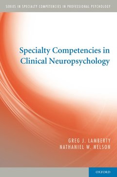 Cover of the book Specialty Competencies in Clinical Neuropsychology