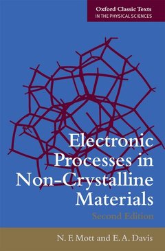 Couverture de l’ouvrage Electronic Processes in Non-Crystalline Materials