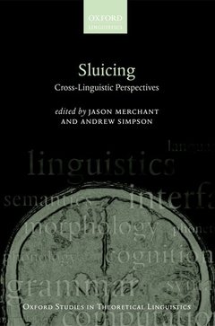 Couverture de l’ouvrage Sluicing: Cross-Linguistic Perspectives