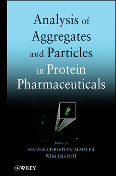 Couverture de l’ouvrage Analysis of Aggregates and Particles in Protein Pharmaceuticals