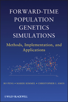 Couverture de l’ouvrage Forward-Time Population Genetics Simulations