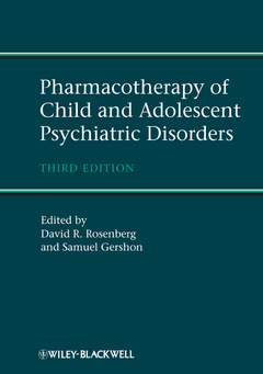 Cover of the book Pharmacotherapy of Child and Adolescent Psychiatric Disorders