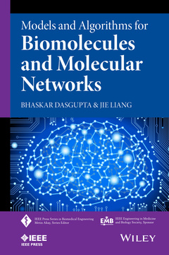 Couverture de l’ouvrage Models and Algorithms for Biomolecules and Molecular Networks