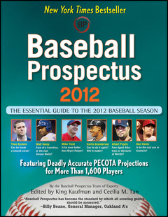 Couverture de l’ouvrage Baseball prospectus 2012 (paperback)