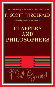 Couverture de l’ouvrage Flappers and Philosophers