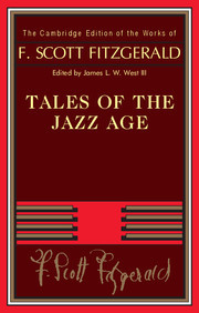 Couverture de l’ouvrage Tales of the Jazz Age