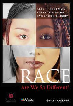 Couverture de l’ouvrage Race: are we so different? (hardback)