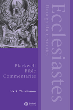 Couverture de l’ouvrage Ecclesiastes Through the Centuries
