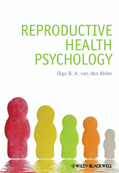 Couverture de l’ouvrage Reproductive Health Psychology