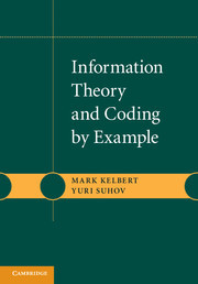 Couverture de l’ouvrage Information Theory and Coding by Example