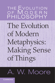 Couverture de l’ouvrage The Evolution of Modern Metaphysics