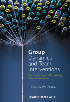 Couverture de l’ouvrage Group Dynamics and Team Interventions