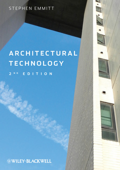 Couverture de l’ouvrage Architectural Technology