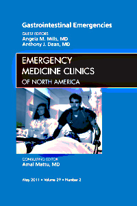 Couverture de l’ouvrage Gastrointestinal Emergencies, An Issue of Emergency Medicine Clinics